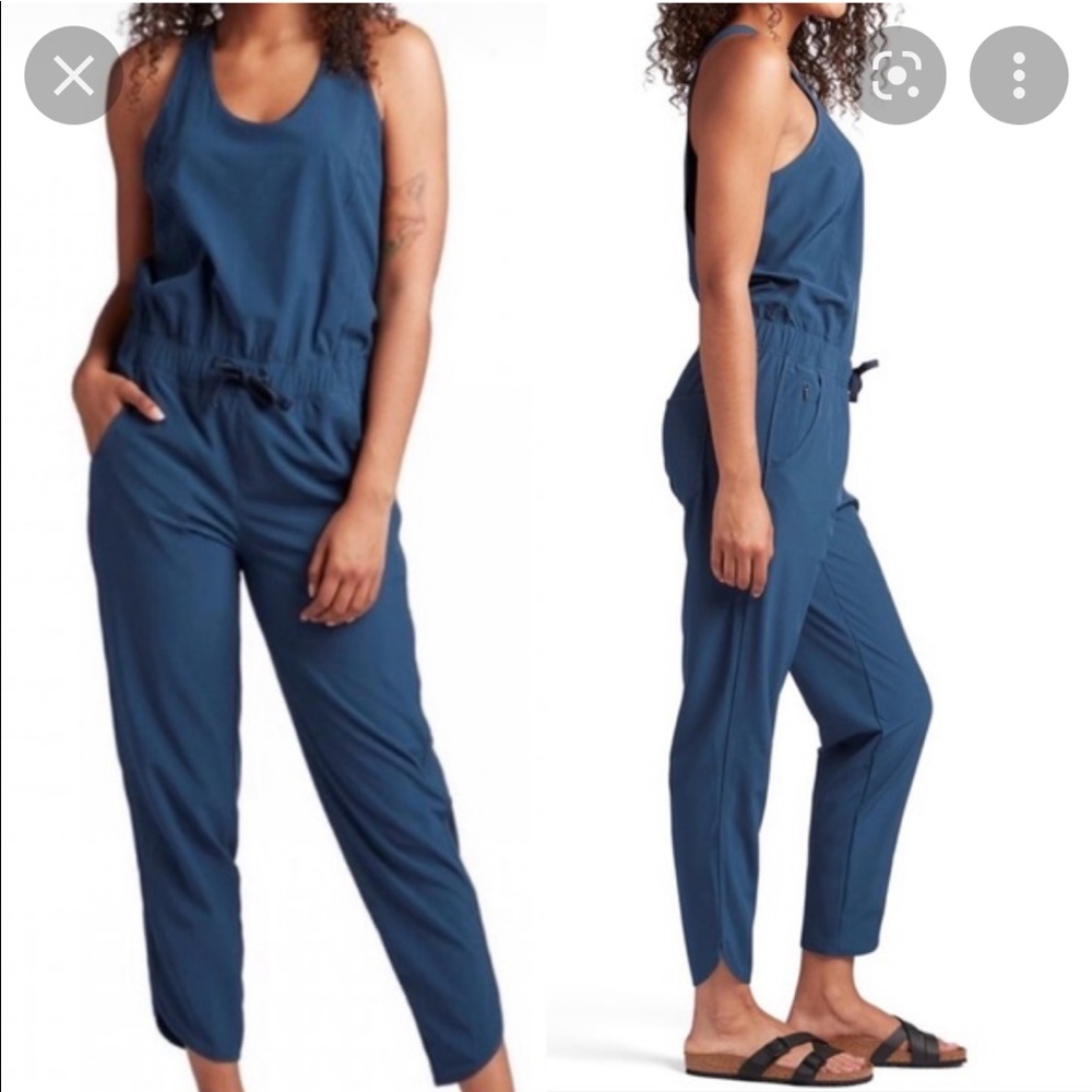 Patagonia Fleetwith Romper in Tidal Blue